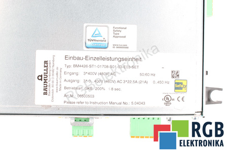 BAUMÜLLER BM4426-ST1-01708-S01-03-E03-SET