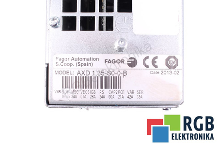 FAGOR AXD1.35-S0-0-B