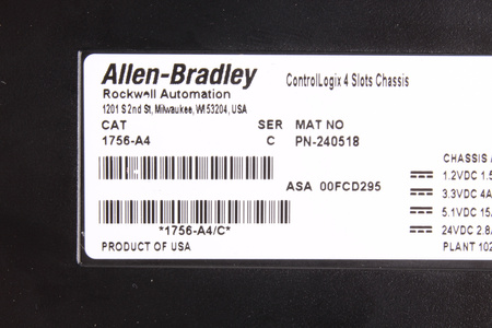 ALLEN BRADLEY 1756-PB72/C 1756-PB72