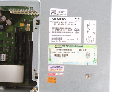 SIEMENS 6FC5210-0DF20-0AA0 VERSION C