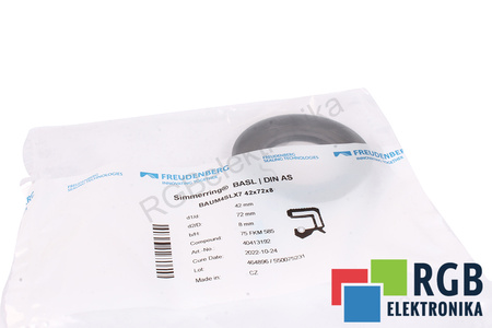 FREUDENBERG 42X72X8 BAUM4SLX7 75FKM585 TESNENIE