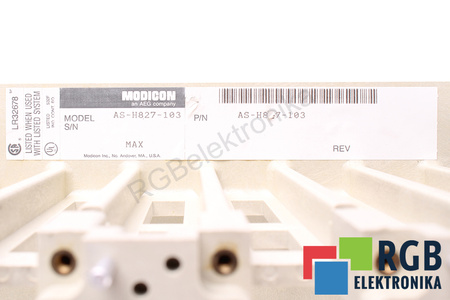 AEG AS-H827-103 984 SERIES MODICON RACK
