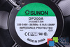 SUNON DP200A2123XST DP200A DP200A2123XST.GN 120X120X38MM, 230V VENTILÁTOR