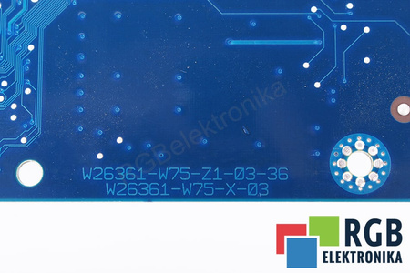 SIEMENS W26361-W75-Z4-03-36 W26361-W75-X-03 00154293014320075 24973893 ZÁKLADNÁ DOSKA