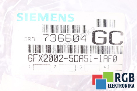 SIEMENS 6FX2002-5DA51-1AF0 1FT/1FK TO 611/810D/SIMOVERT 5M