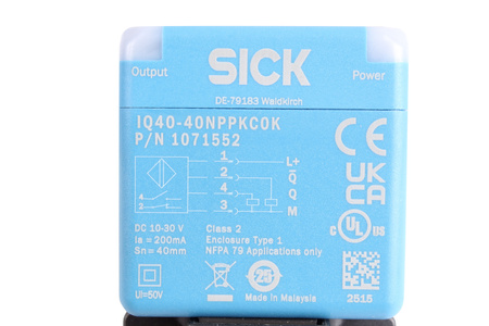 SICK IQ40-40NPPKC0K 1071552 INDUKČNÝ PROXIMITNÝ SENZOR
