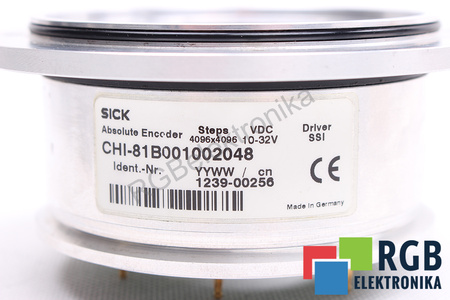 SICK CHI-81B001002048 ID.NR. 1034234 ENKODÉR