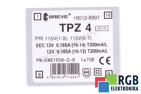 BREVE-TUFVASSONS TPZ4