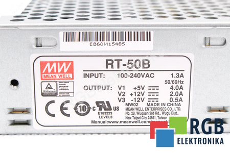 MEAN WELL RT-50B ZDROJ