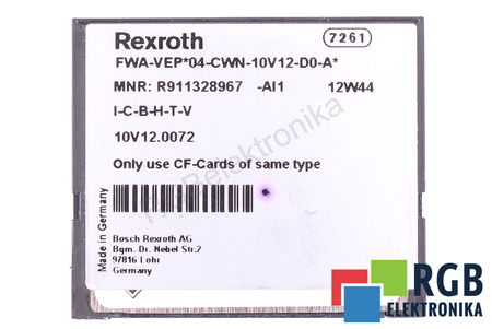 REXROTH FWA-VEP*04-CWN-10VRS-D0-A* R911328967 1GB