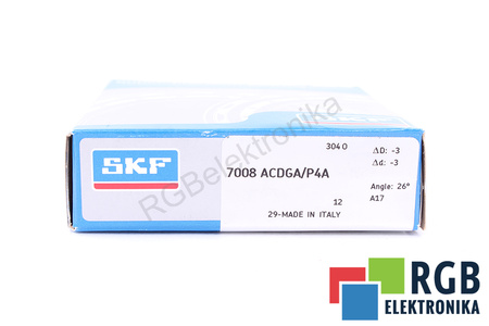 SKF 7008ACDGA/P4A 40X68X15 LOŽISKO