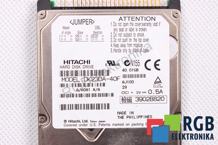 HITACHI DK23DA-40F 40GB 2.5" IDE