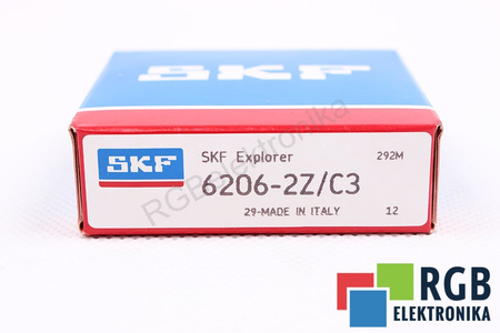 SKF 6206-2Z/C3 30X62X16 11.2KN, 20.3KN LOŽISKO