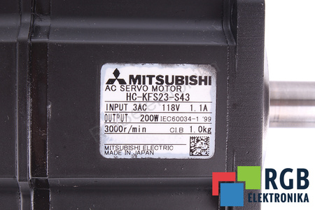 MITSUBISHI ELECTRIC HC-KFS23-S43