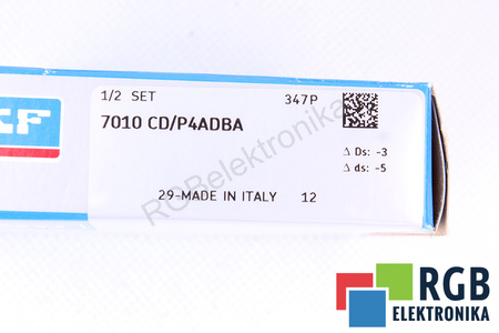 SKF 7010CD/P4ADBA 50X80X16 LOŽISKO