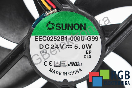 SUNON EEC0252B1-000U-G99 120X120X25, 24V VENTILÁTOR