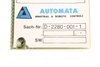 AUTOMATA D-2280-001-1 VME PKS-CPU