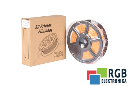 FLASHFORGE 1,75MM PEARL FILAMENT 0.5KG ORANGE VONKAJŠÍ ROZMER CIEVKY 180MM, VNÚTORNÝ ROZMER CIEVKY 50MM, ŠÍRKA CIEVKY 45MM