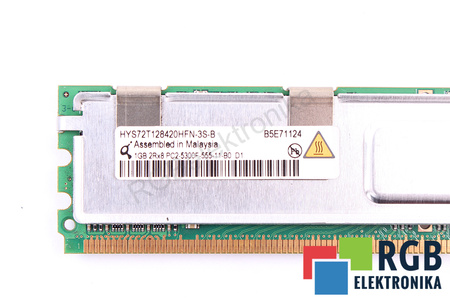 QIMONDA HYS72T128420HFN-3S-B 1GB 2RX8 PC2-5300F