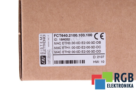 CMZ FCT640.2100.103.100