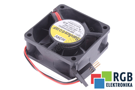 SANYO DENKI 9WF0624H4D03 60X60X25MM, 24V VENTILÁTOR