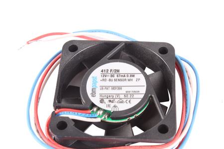 EBM PAPST 412 F/2 H 40X40X10MM, 12V VENTILÁTOR
