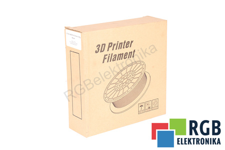 FLASHFORGE 1,75MM ABS PRO FILAMENT 0.5KG BROWN VONKAJŠÍ ROZMER CIEVKY 180MM, VNÚTORNÝ ROZMER CIEVKY 50MM, ŠÍRKA CIEVKY 45MM