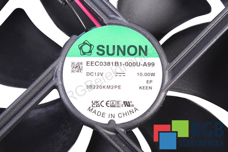SUNON EEC0381B1-A99 EEC0381B1-000U-A99 120X120X38MM, 12V VENTILÁTOR