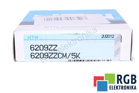 NTN 6209ZZCM/5K 7800RPM, 45X85X19 36KN, 20.4KN LOŽISKO