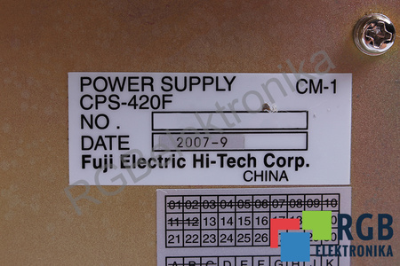 FUJI ELECTRIC CPS-420F