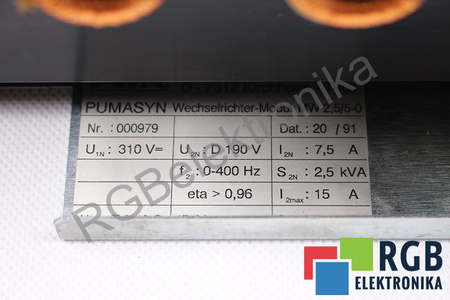 AMK MW2.5/5-0 PUMASYN 310V 190V