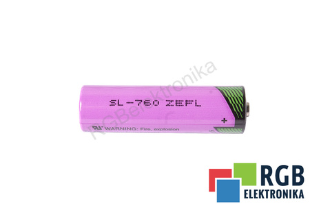 TADIRAN SL-760/S 3.6V BATÉRIA