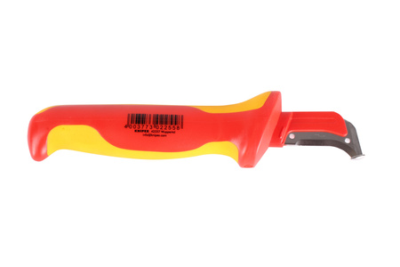 KNIPEX 9855 98 55 180X46X26MM 38MM NÔŽ NA ODIZOLOVANIE S VODIACOU PÄTKOU