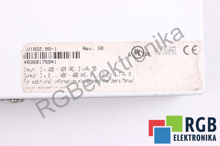 B&R AUTOMATION 8V1022.00-1 ACOPOS 1022