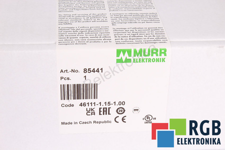 MURR ELEKTRONIK 85441 EMPARRO