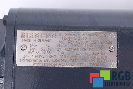SIEMENS 1FT5064-0AG01-2-Z Z:G45 H01