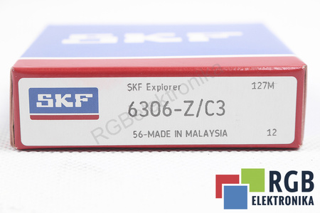 SKF 6306-Z/C3 30X72X19 LOŽISKO