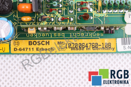 BOSCH 1070064760-108 060728-4047 PRE SM10/18GTS