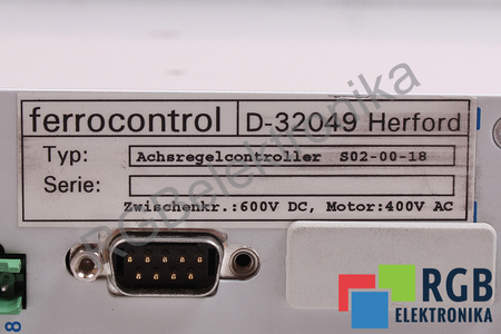 FERROCONTROL S02-00-18 ACHSREGELCONTROLLER