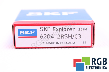 SKF 6204-2RSH/C3 10000RPM, 13.5KN, 6.55KN 20X47X14 LOŽISKO