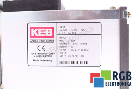 KEB 09.F0.R01-1228 COMBIVERT