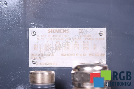 SIEMENS 1PH4105-4HF56-Z Z:K00 K18 K42