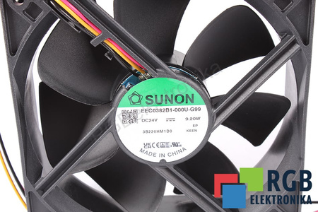 SUNON EEC0382B1-000U-G99 120X120X38MM, 24V VENTILÁTOR