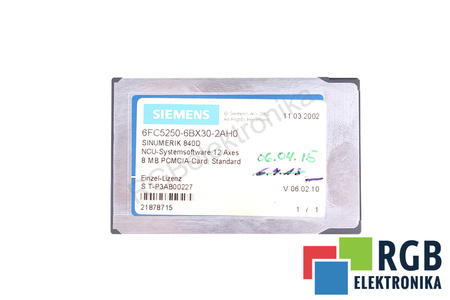 SIEMENS 6FC5250-6BX30-2AH0
