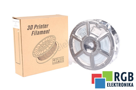 FLASHFORGE 1,75MM PEARL FILAMENT 0.5KG GRAY VONKAJŠÍ ROZMER CIEVKY 180MM, VNÚTORNÝ ROZMER CIEVKY 50MM, ŠÍRKA CIEVKY 45MM