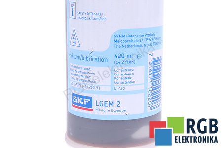 SKF LGEM 2/0.4 VYSOKOVISKÓZNE MAZIVO NA LOŽISKÁ