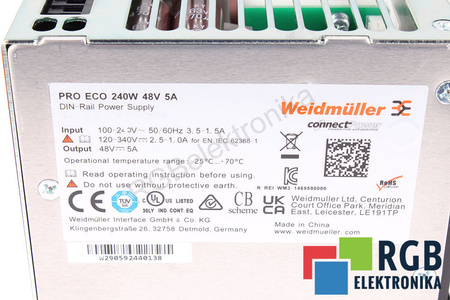 WEIDMULLER 1469590000 PRO ECO