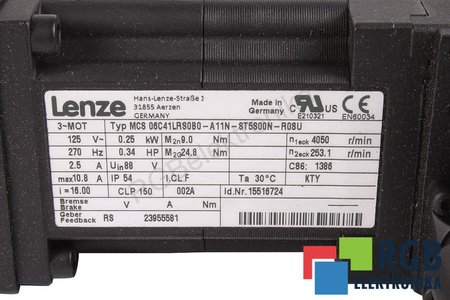 LENZE MCS06C41LRS0B0-A11N-ST5S00N-R0SU GPA00-2SGCN-06CN4 15516724