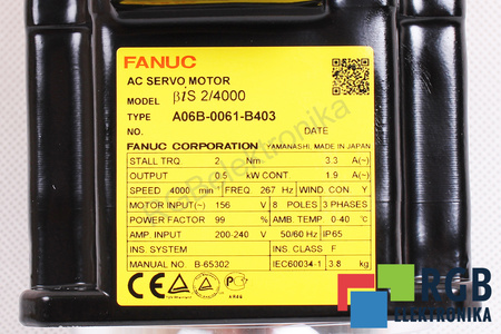 FANUC A06B-0061-B403 BIS2/4000