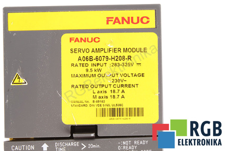FANUC A06B-6079-H208-R SERVO AMPLIFIER MODULE